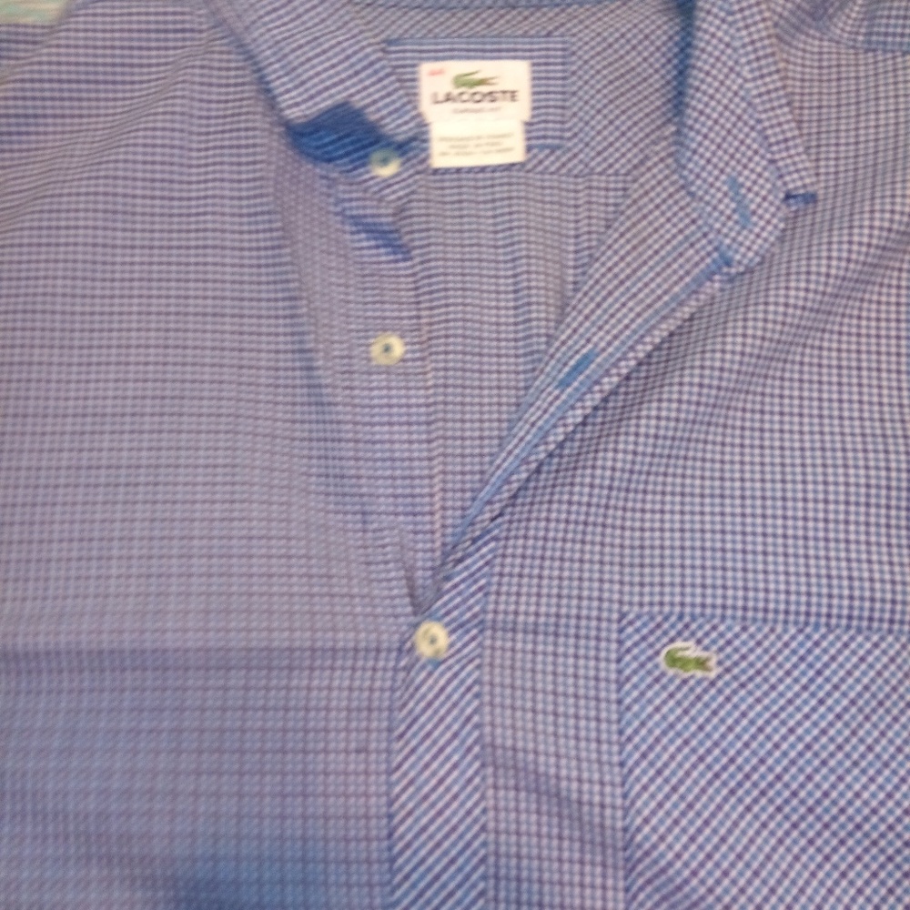 Lacoste Button down and sunglasses